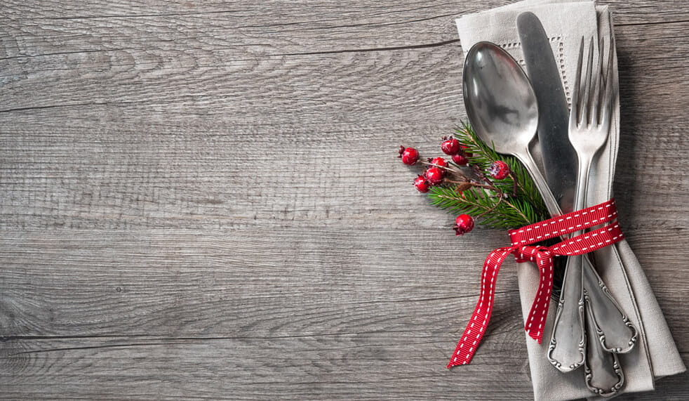 Christmas Dinner Setting